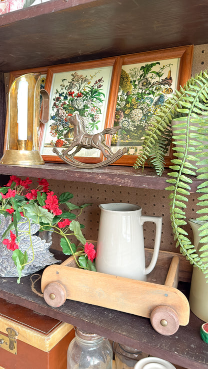 Brass Wall/Handle Chamber Candle Holder