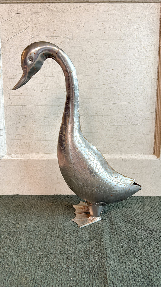 Vintage Metal Duck