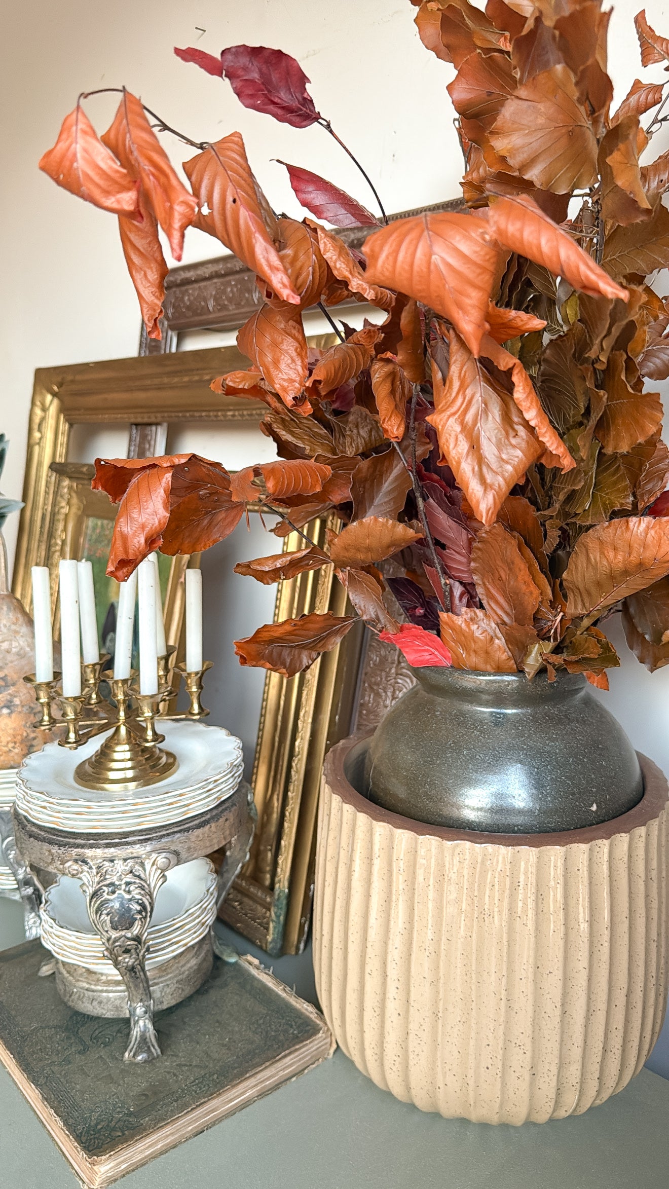 Mini Brass Candelabra