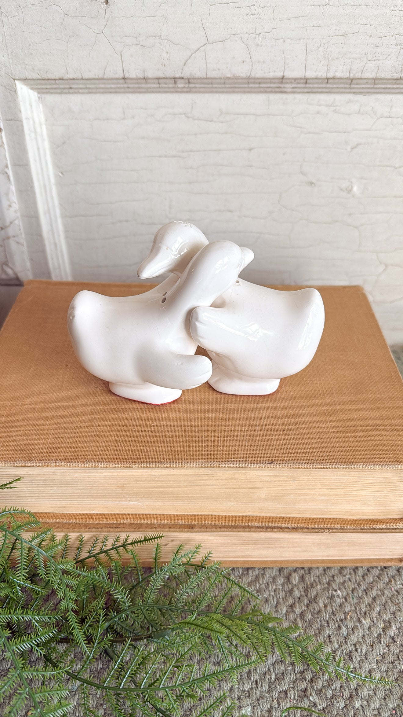 Two Ducks Nestled Together Salt & Pepper Shakers