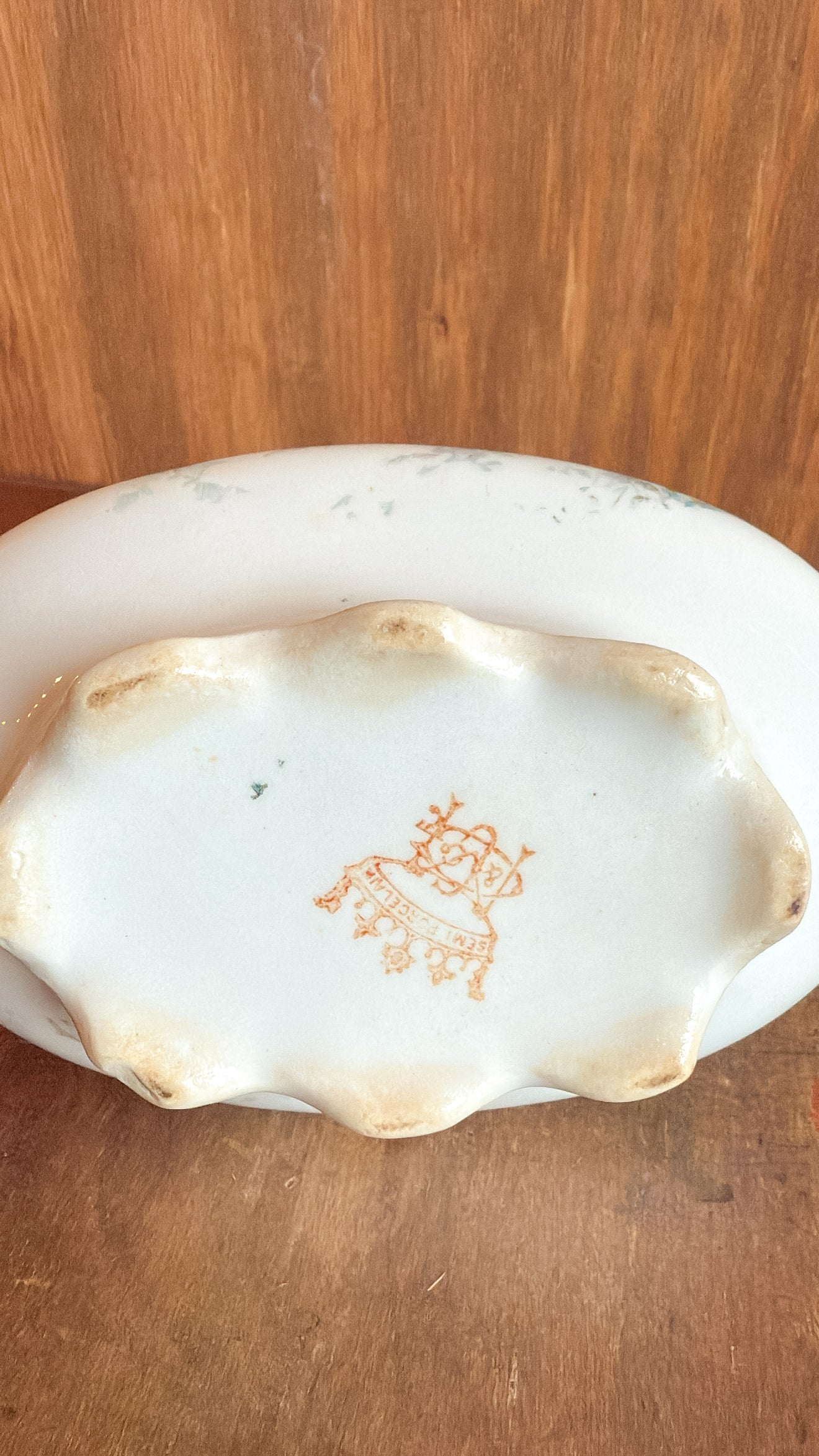 Ironstone Floral Creamer
