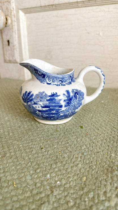 Blue Willow Creamer