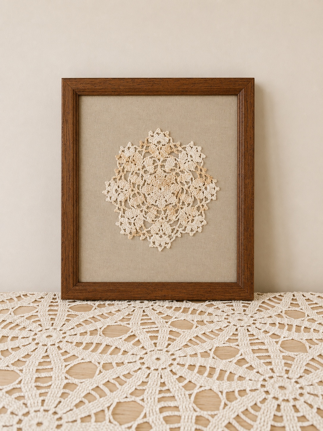 Framed Doily
