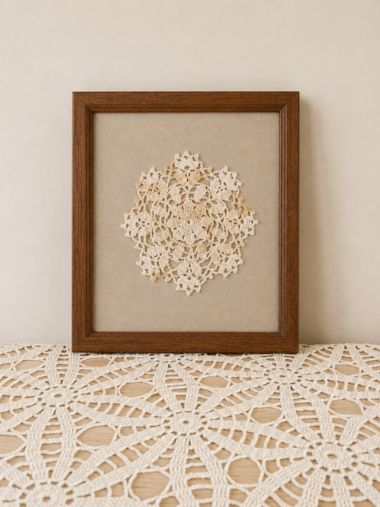 Framed Doily