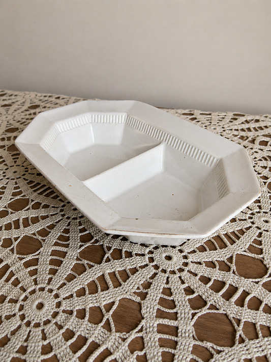 Ironstone Divided Platter