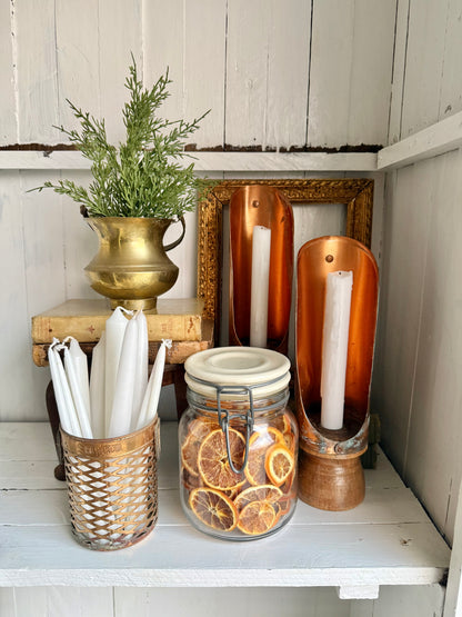 Jar of Dried Oranges