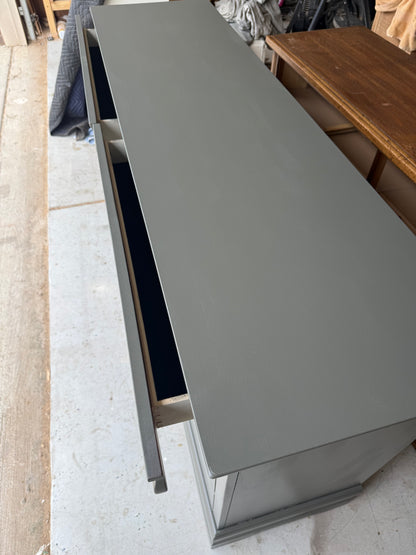 8-Drawer Deep Olive Dresser