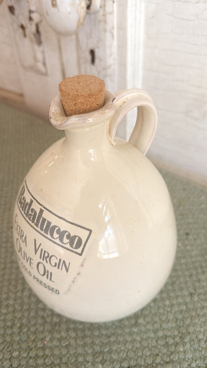 Vtg. ceramic Olive Oil Bottle