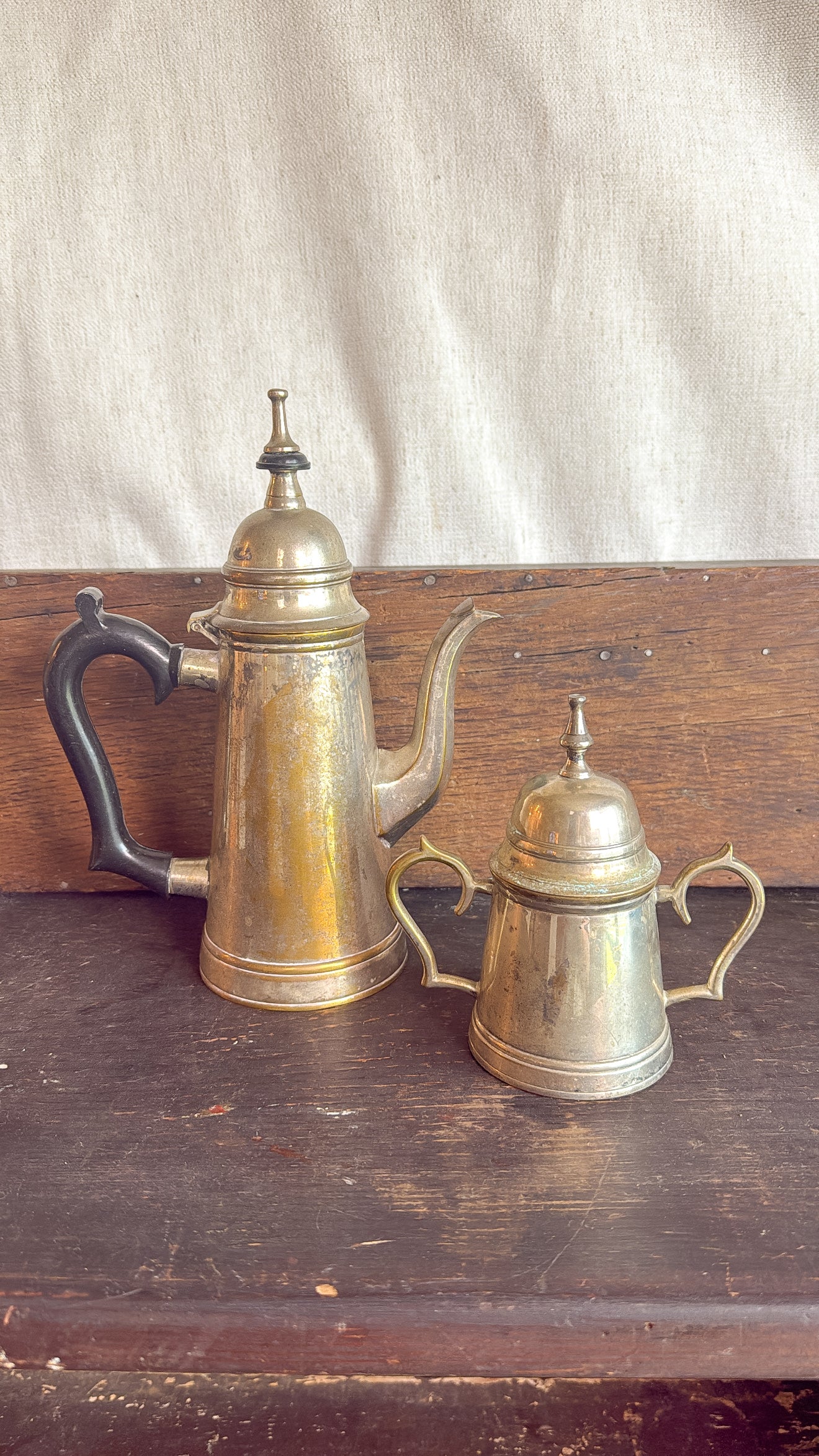Vintage Coffee Pot + Sugar