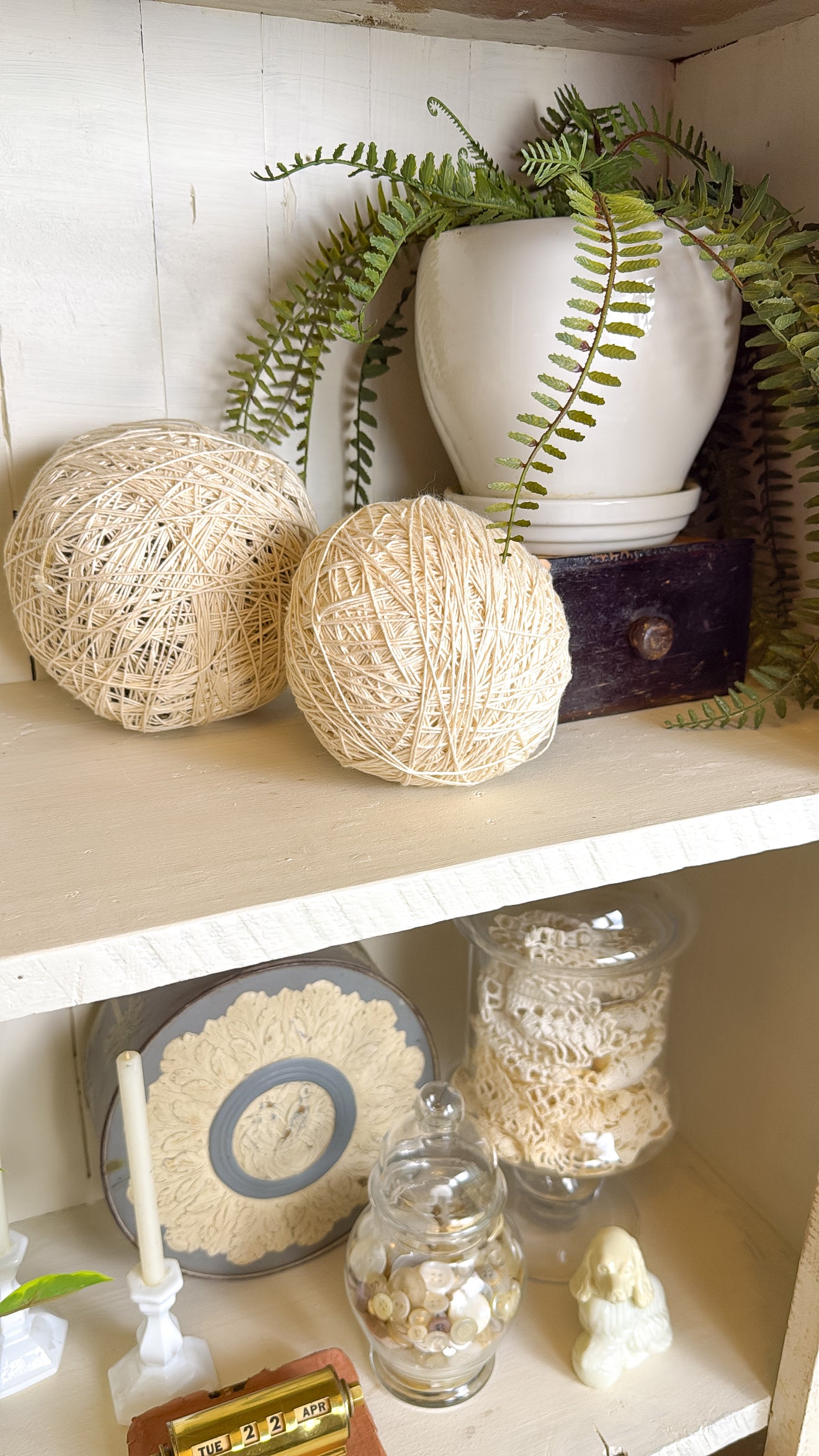 6.25" Tall Ball of Yarn