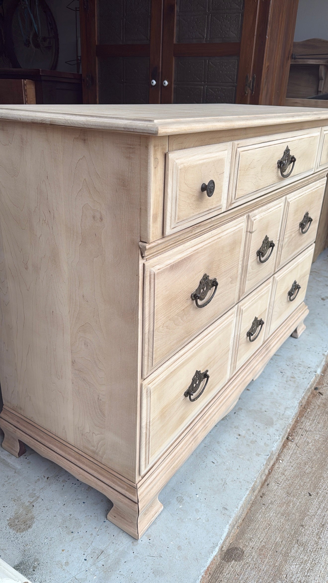 Bleached 3-Drawer Dresser