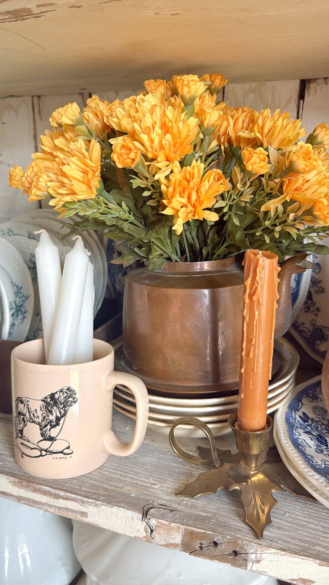 Staffordshire England Dog Mug
