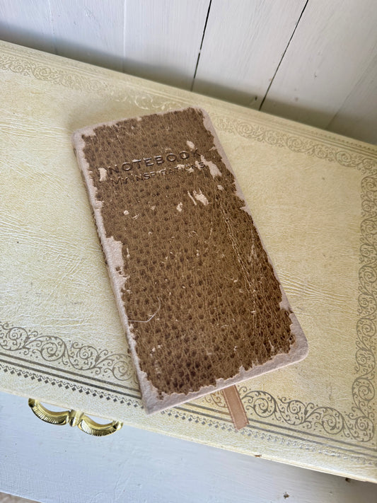 Vintage Small Notebook