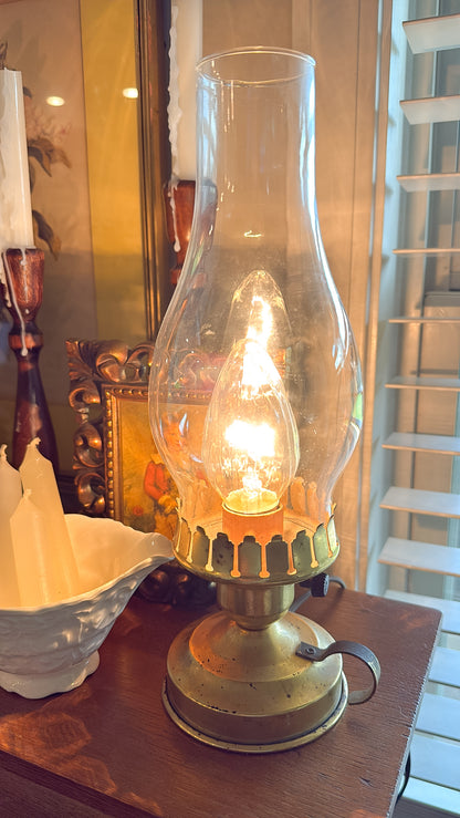 Finger Loop Electric Oil Lamp