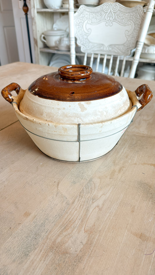 Vintage Pottery Casserole Pot