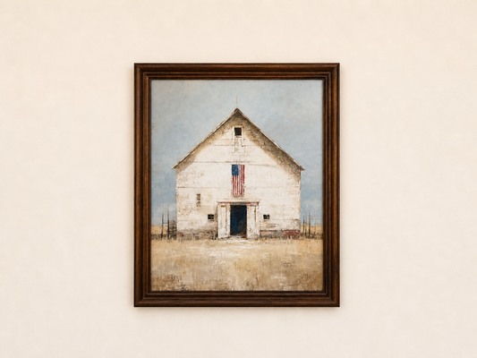 11”x14” Vintage Americana Farmhouse