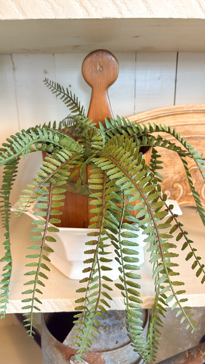 Primitive Small Wood Bucket
