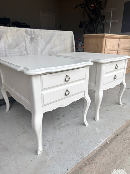 Pair of French Provincial Nightstands/EndTables