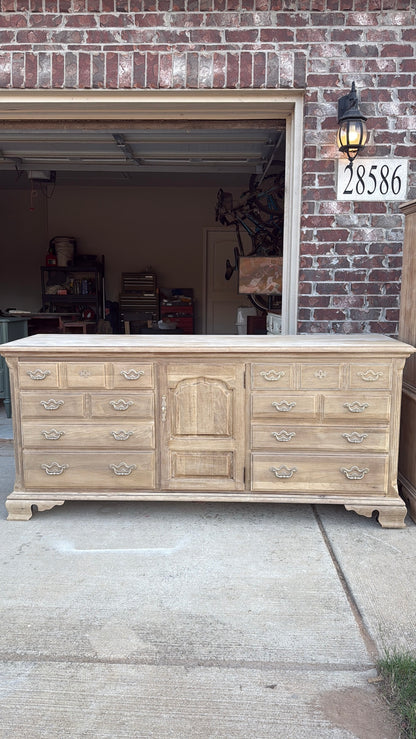 Bleached Dresser & Chest of Drawers