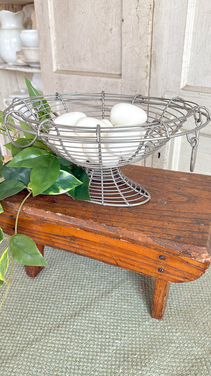 Vintage Wire Basket