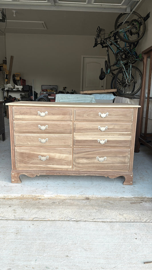 6 -Drawer Bleached Dresser