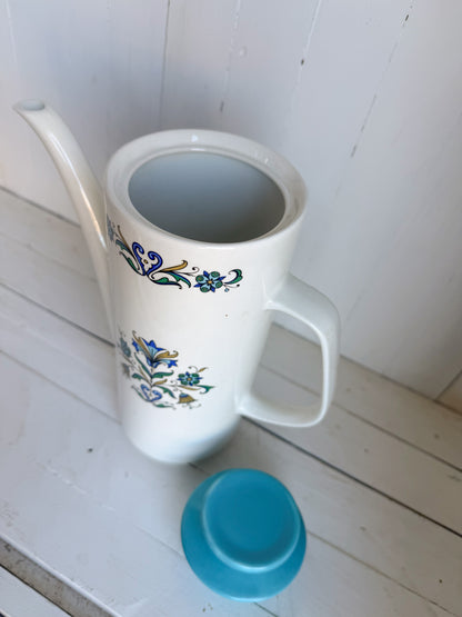 10” Tall Ironstone J&G Meakin Coffee Pot