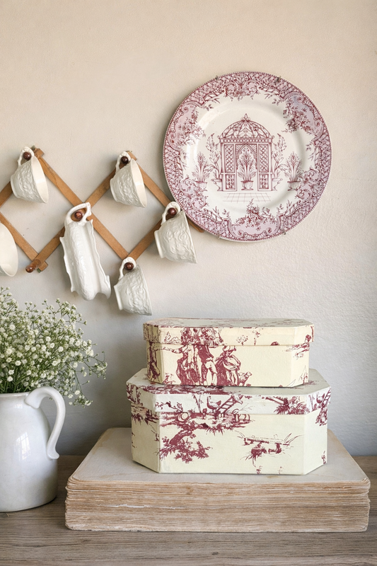 Vintage Accordion Rack