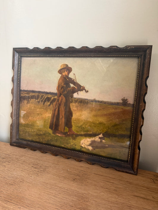 Vintage Shepherd Print