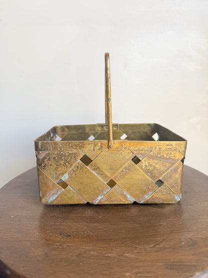 Brass Basket