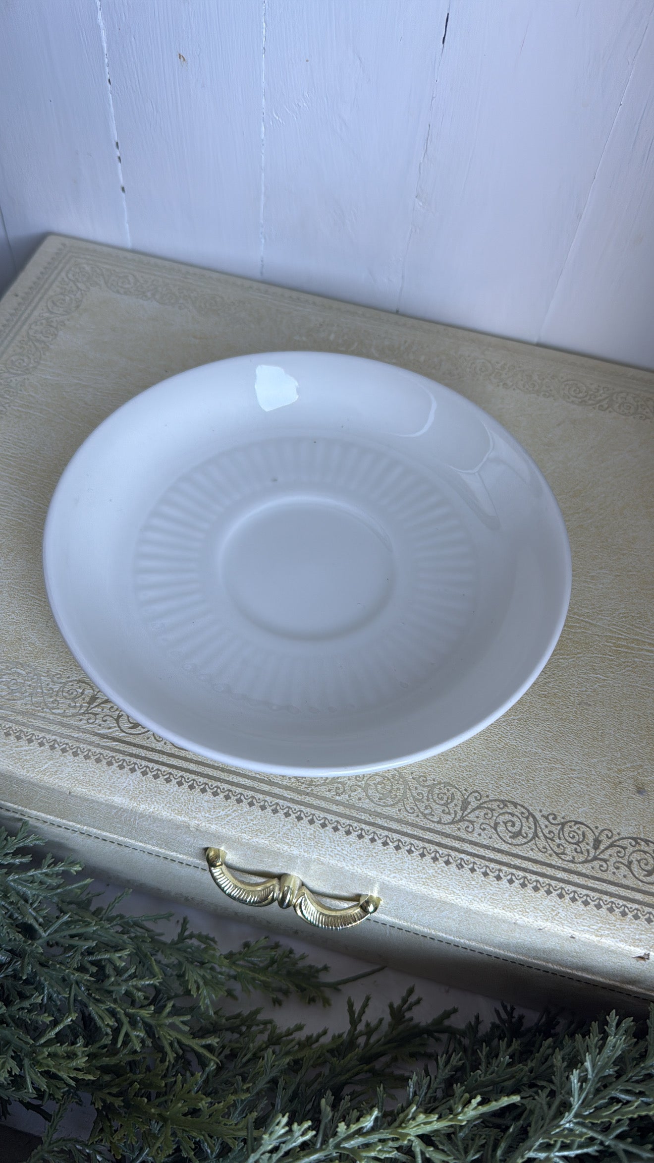 ‘ADAMS’ Empress Ironstone Saucer