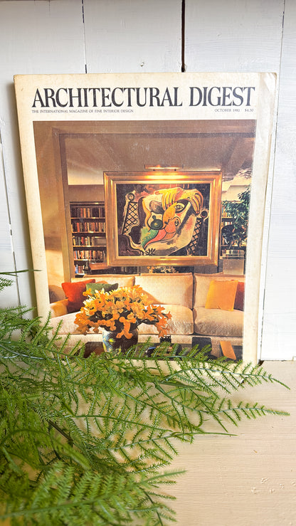 Vintage Architectural Digest Book