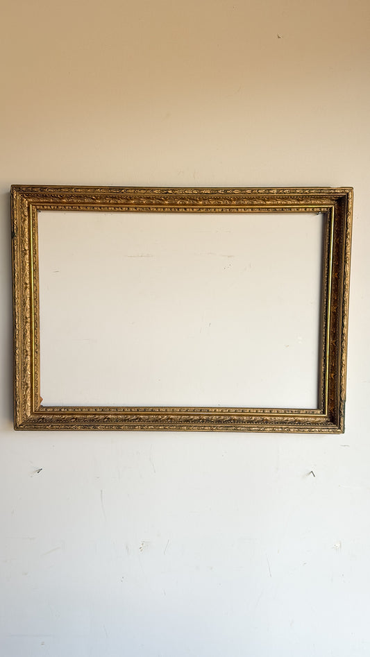 Ornate Wooden Wood Gold Frame
