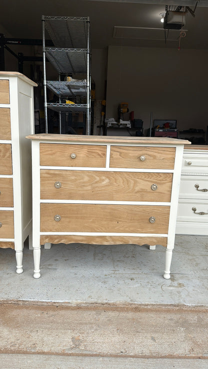 Bleach + White Dresser set