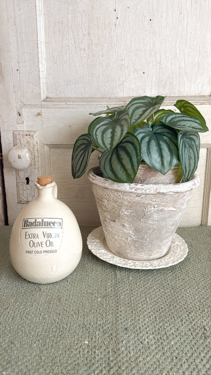 Vtg. ceramic Olive Oil Bottle