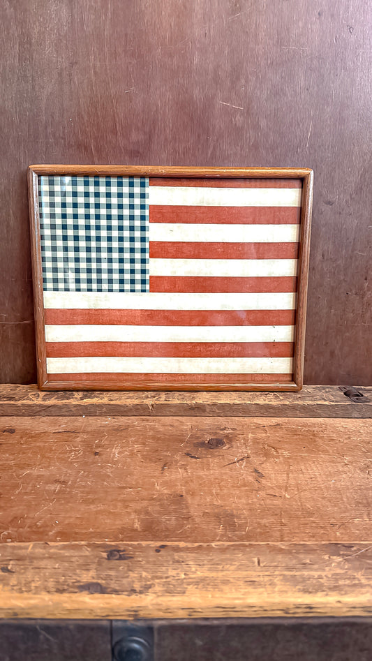 American Flag Print