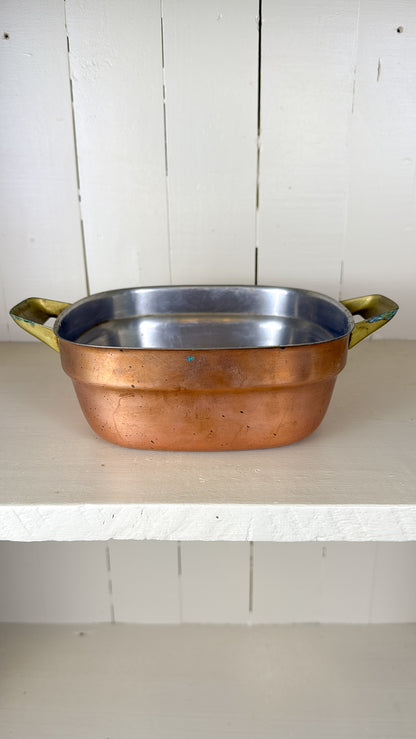 Vintage Copperware Dish