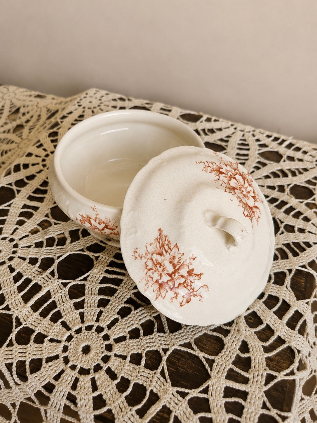 Floral Ironstone Tureen