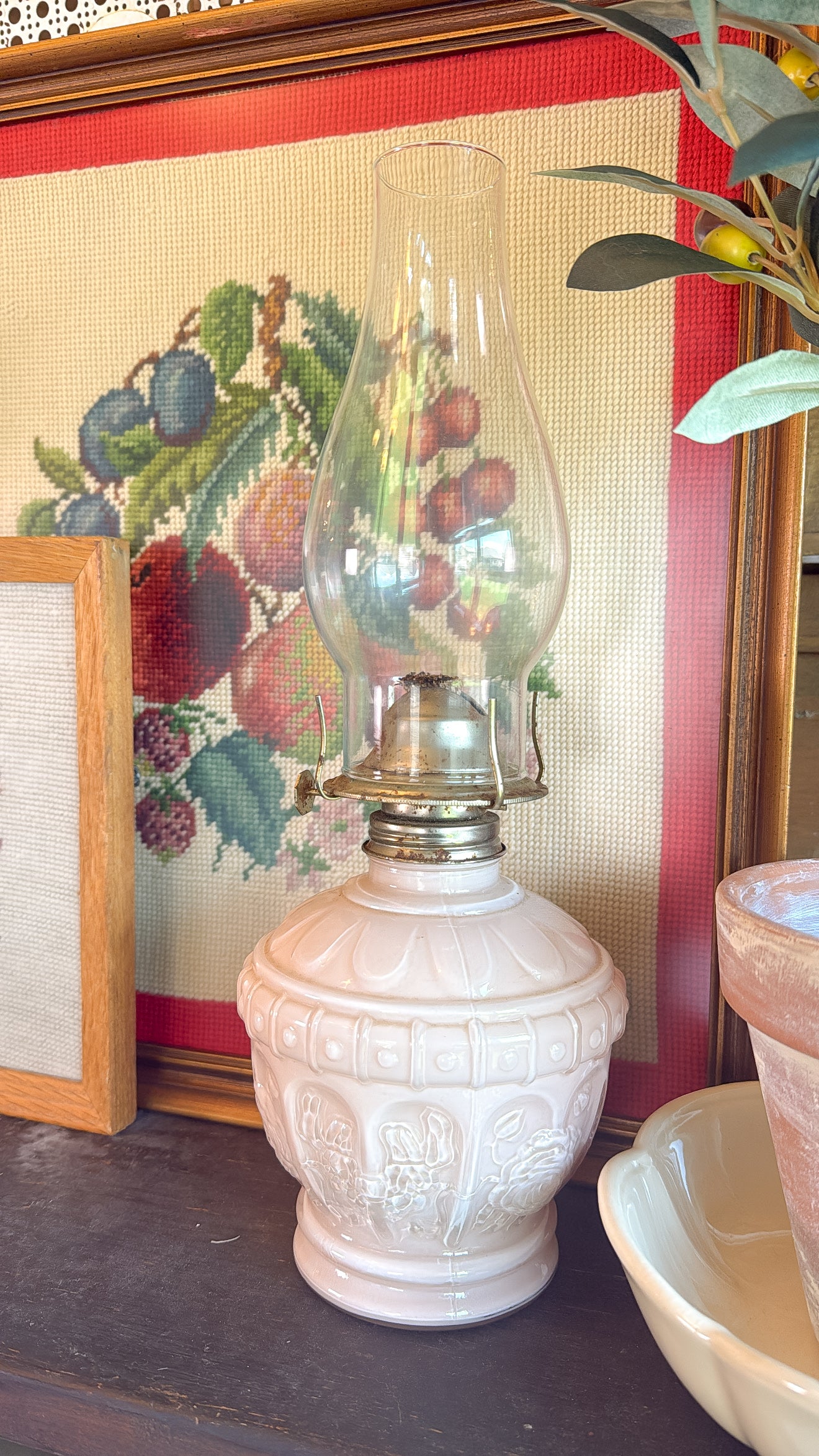 Pink Oil Lamp
