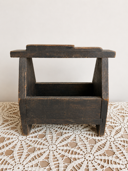 Handmade Wooden Shoe Shine Box