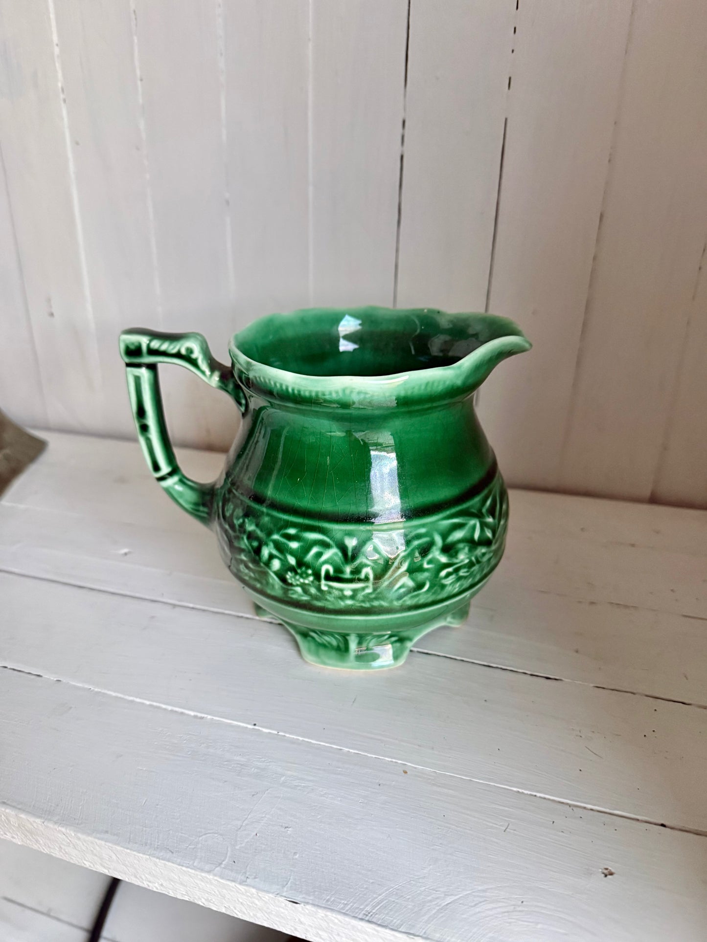 Vtg. USA Pottery Small Pitcher