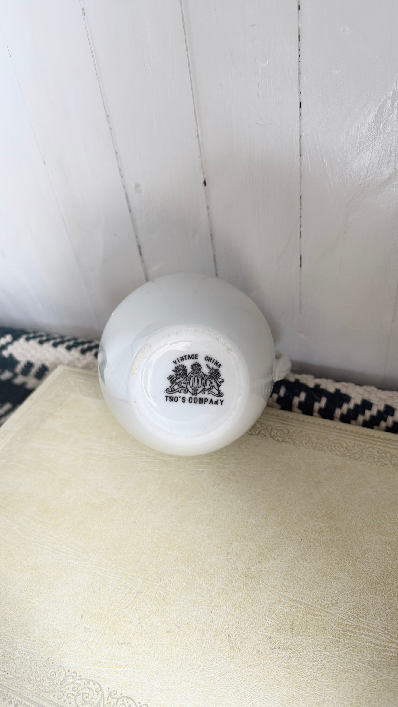 5.5” Tall Ironstone Creamer