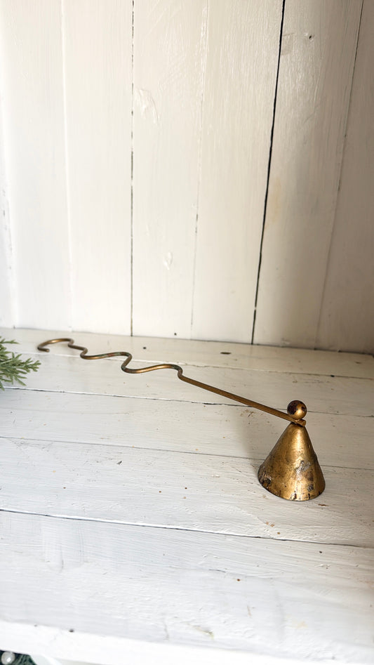 Brass Candle Snuffer
