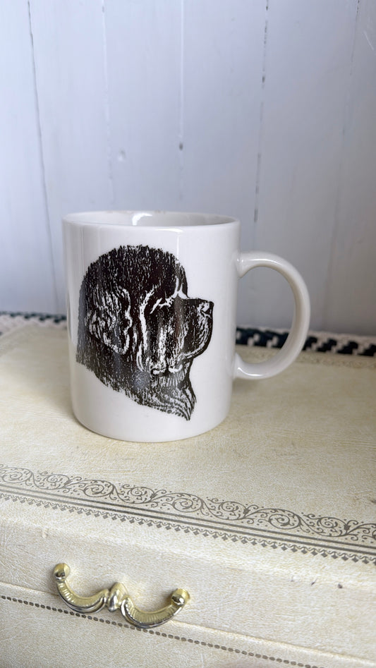 Vtg. Dog Mug