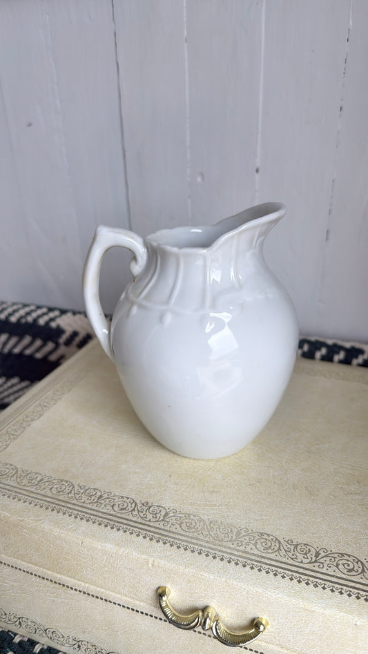 5.5” Tall Ironstone Creamer