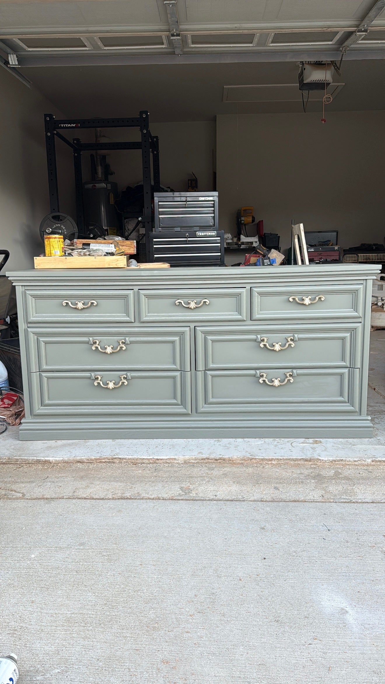 Beautiful Solid Wood 7-Drawer Dresser