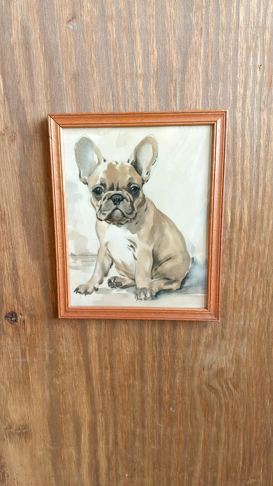 Frenchie Print