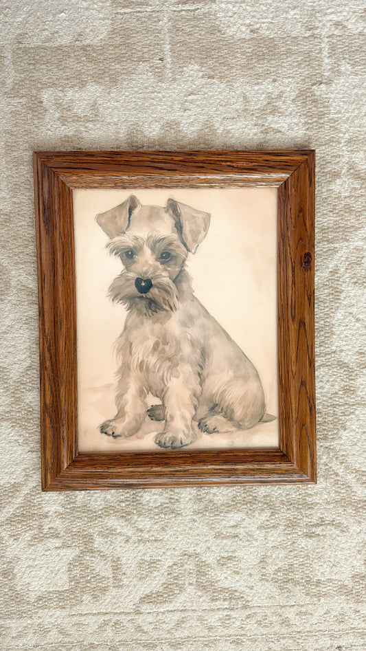 Vintage Jack Russell Print