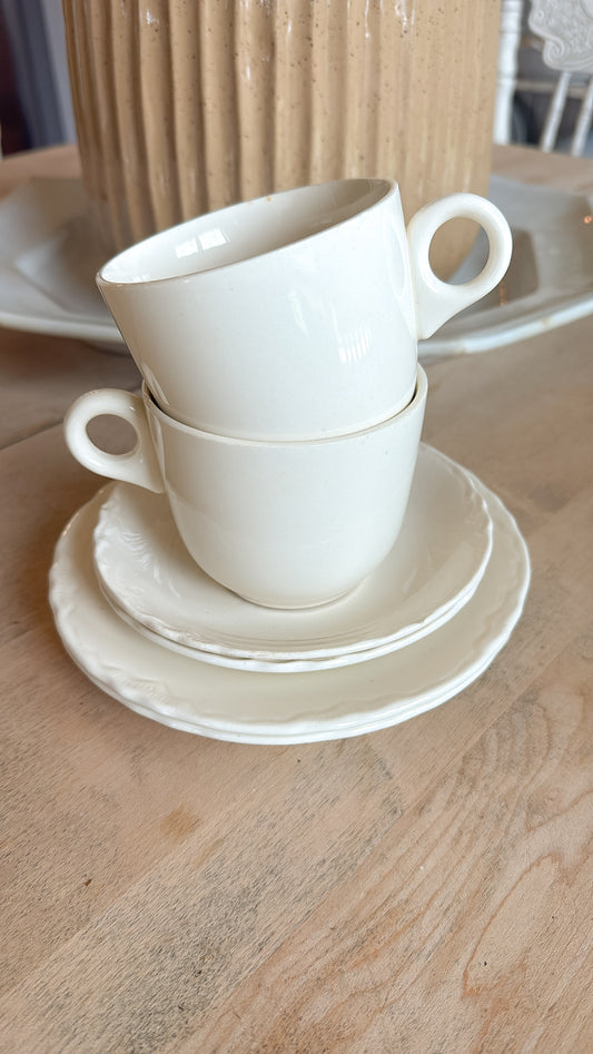 6 Piece USA Ironstone set