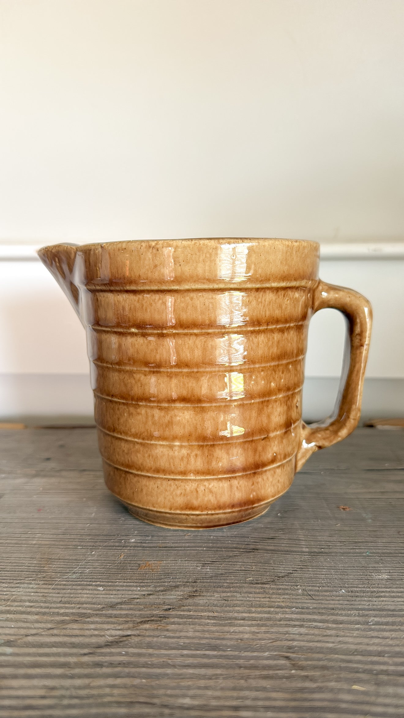Vintage USA Pottery Pitcher