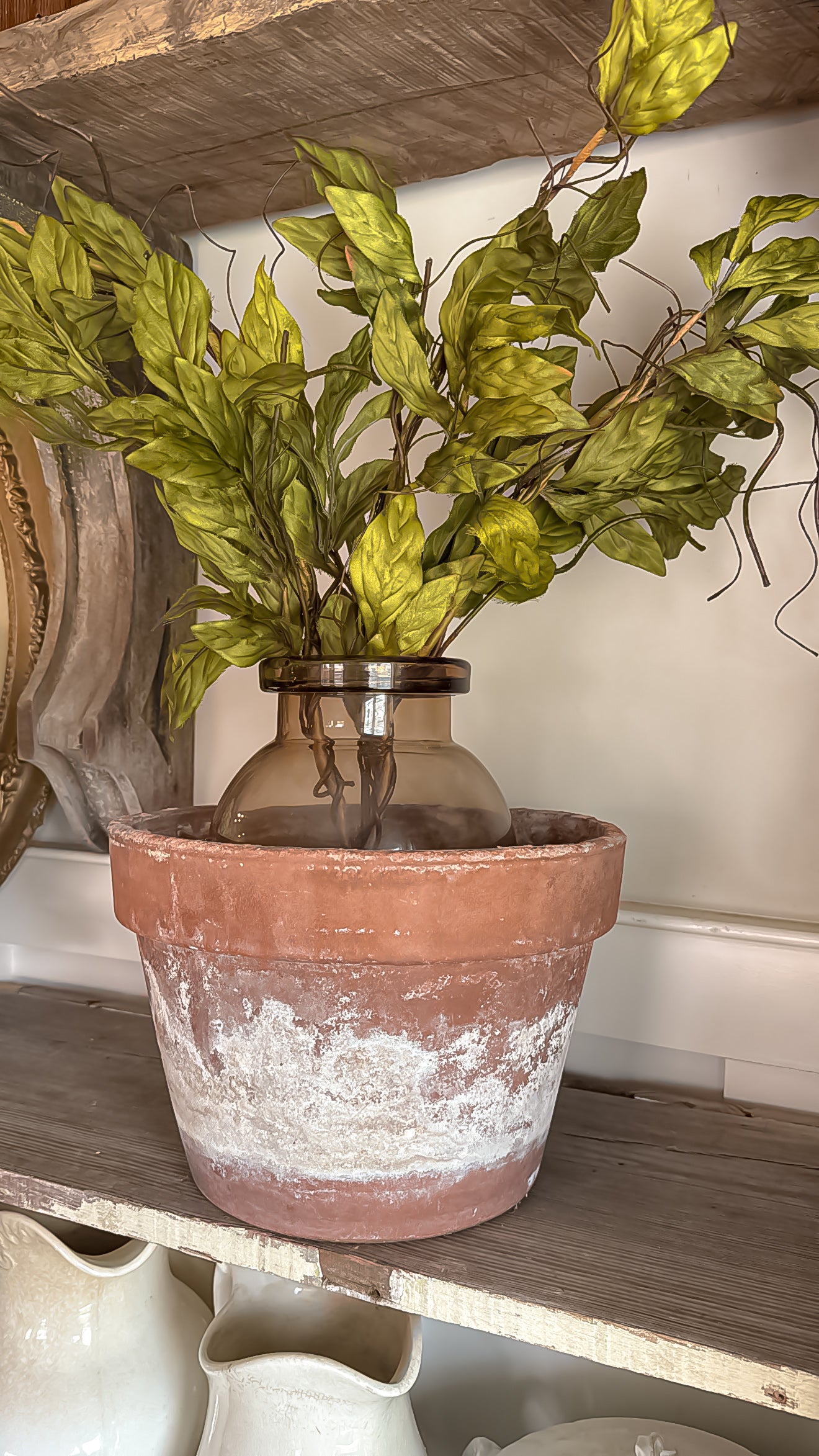 Green Leaf Stems